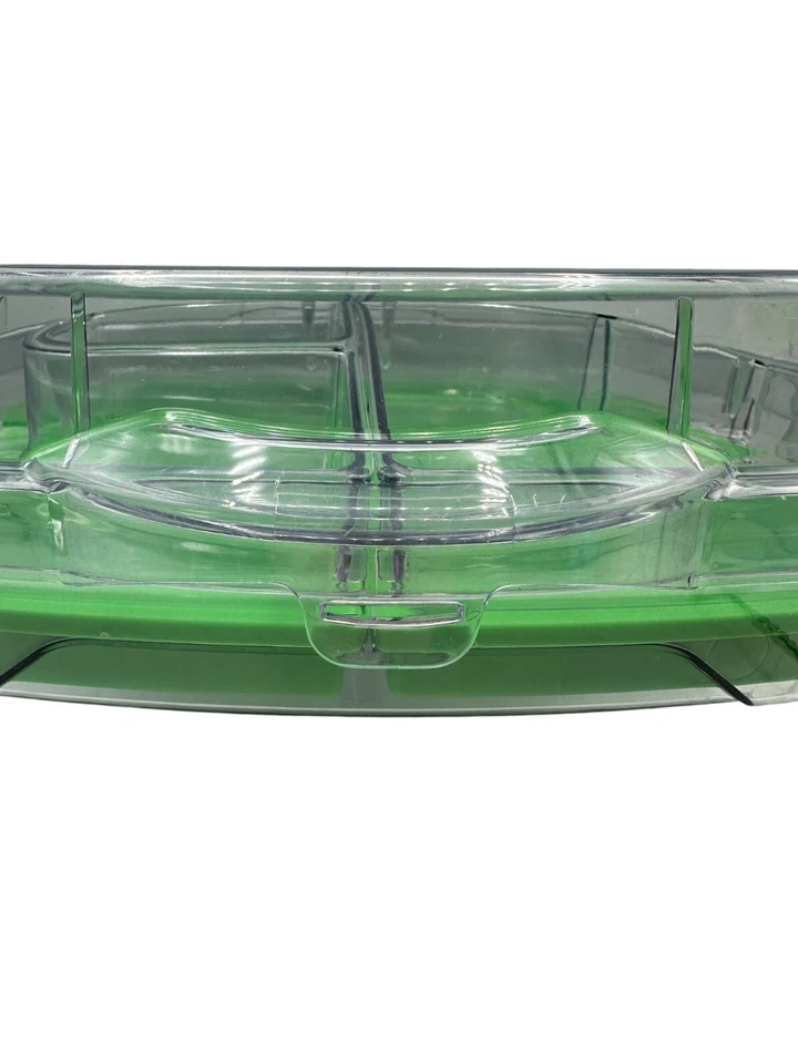 Contenedor de comida y tapa de 4 compartimentos cuadrado grande Pampered Chef Cool & Serve Foto 2 de 4