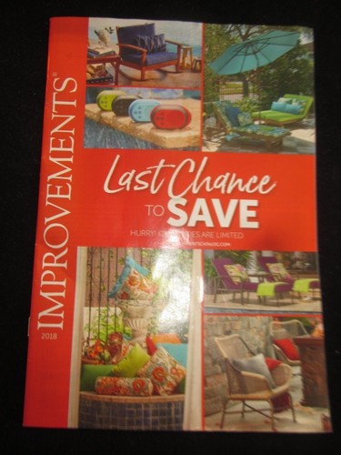 Improvements Catalog Look Book 2018 Last Chance Brand New | eBay