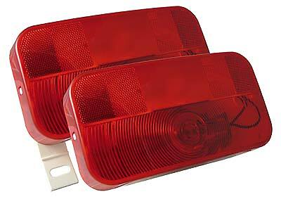 Jammy J-90 Bargman 34-92-003 9x5 Stop Tail Turn Lamp Red Light Trailer Camper - Foto 8