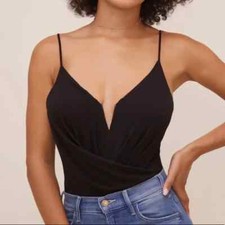 ASTR The Label Anissa Black Bodysuit Size XS 1006