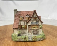 Vintage CORNWALL COLLECTORS SOCIETY Bingly's Apothecary 1993 BH13 Cottage Resin