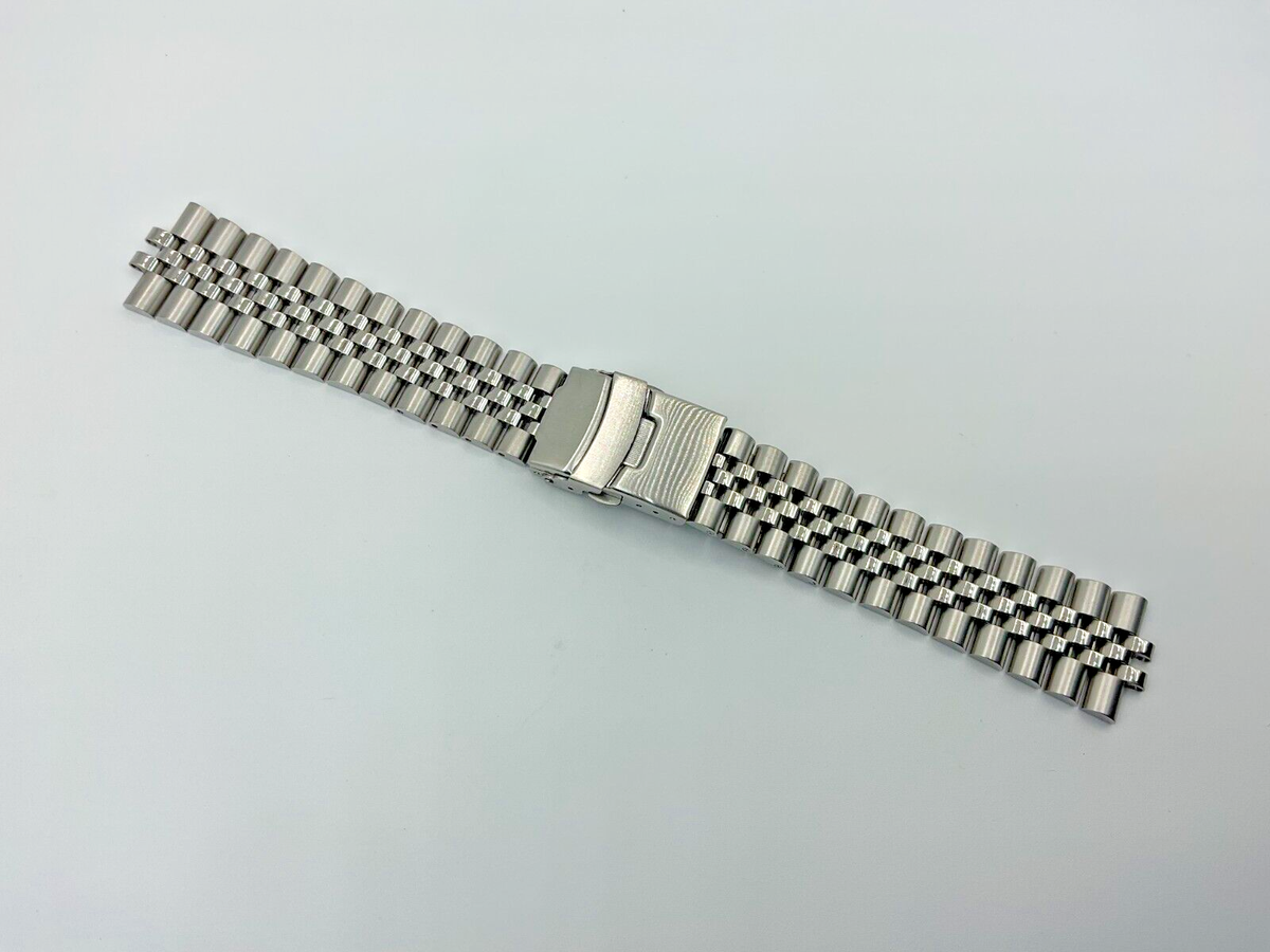 NEW 22MM 316L STAINLESS STEEL JUBILEE BAND BRACELET FOR SEIKO