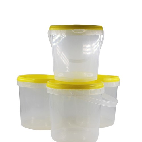 1KG (750ml-800 ml) Plastic Honey Bucket - 100 Sets - Picture 2 of 2