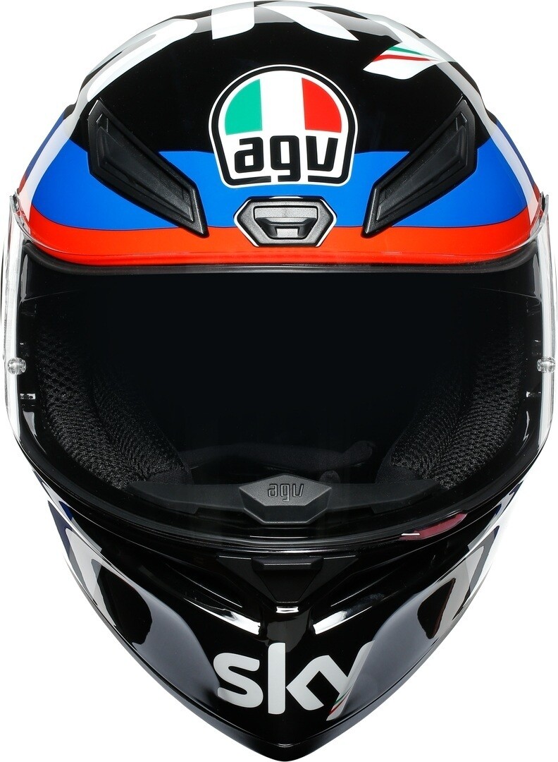 AGV K-1 K1 Sky Racing Team Motorcycle Helmet | eBay