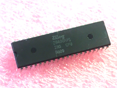 2pc Zilog Z8400A Z80 CPU Chips | eBay