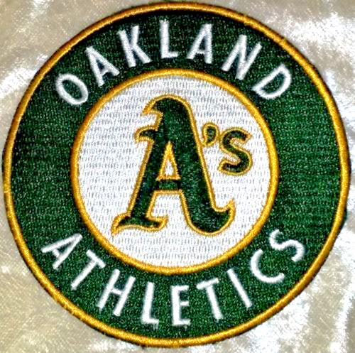 Oakland A's Athletics 3.5" Iron /Sew On Embroidered Patch~Free Tracking!