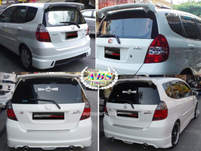 Mugen Style Roof Wing Spoiler For Honda Fit Jazz GD 2003-2006