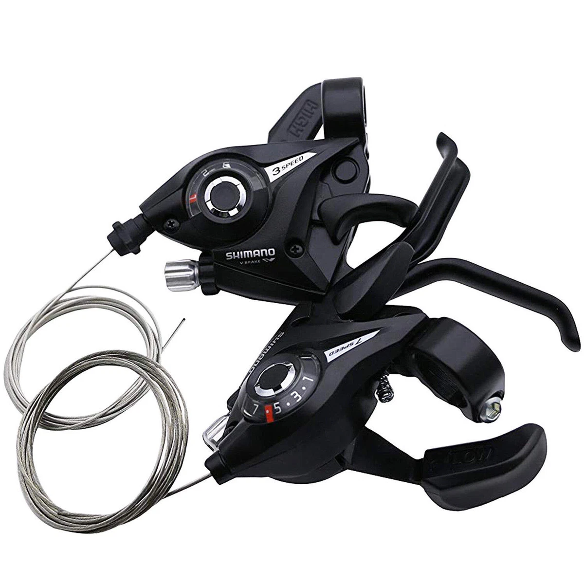 Shimano 3x7 online shifter brake lever
