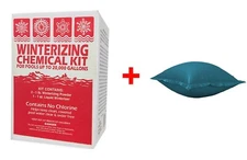 Swimming Pool Winter Winterizing Kit 20,000 gallon with 4'x4' Air Pillow