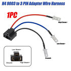 <!--F#f_0-->H4 9003 Wire Sockets Wiring Harness H4 to 3 Pin Adapter for 5x7 4x6 Headlight<!--F/-->
