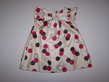Baby Gap Girls Dress Summer Multi Color Polka Dot Design Size 3-6 Months EUC