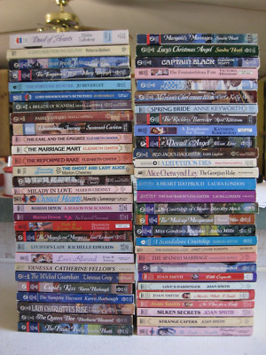 Lot of 58 Vintage Regency Romance Novels - PICK-N-CHOOSE - Very Good - Paperback
