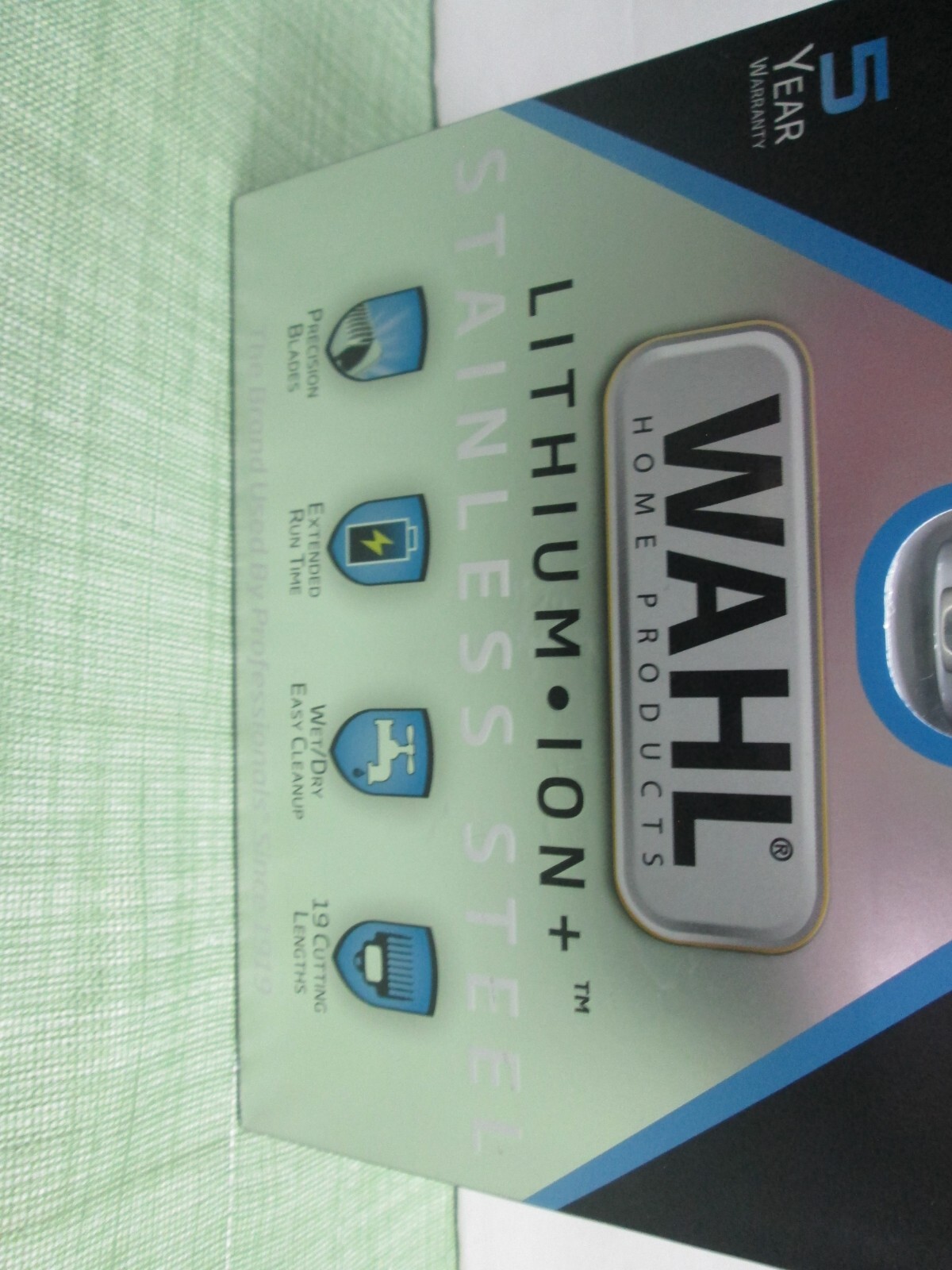 WAHL Clipper Lithium Ion MultiGroom All-in-One Beard Trimmer Shaver Clipper 9898