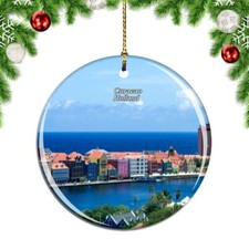 Holland Curacao Christmas ornament city travel souvenir