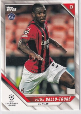 Topps Flagship Champions League Soccer 2022 Nr 147 Fode Ballo-Toure Rookie Card