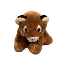 Wild Republic Tiger Cub Plush 10 Inch Brown EUC