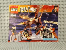 LEGO Harry Potter 4767 Harry and Hungarian Horntail Minifigs Moody Manual ~ Read
