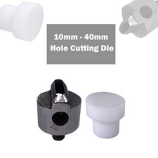 Oval Grommet Die Set 10-40mm for Hand Press Machine Iron Tool with Plastic Base