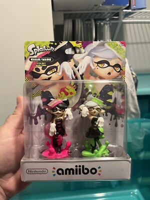 Callie and Marie Splatoon amiibo 2-pack - New 