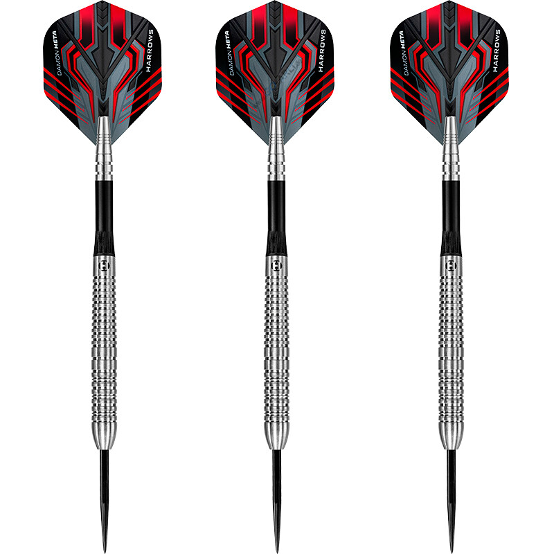 Набор дротиков Harrows Steeldarts Damon Heta Natural The Heat с наконечником из 90 вольфрамовой стали 10090₽