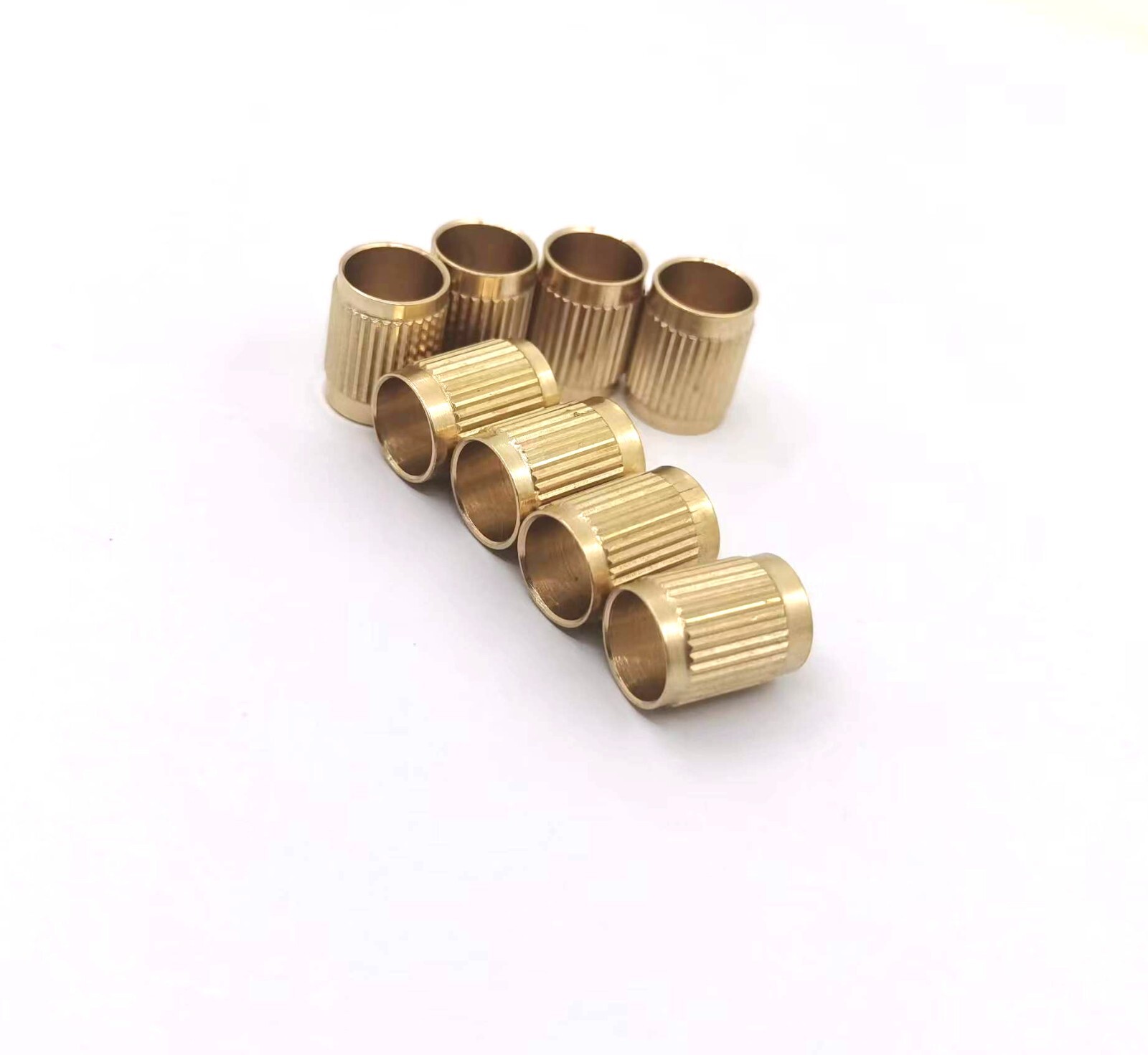 8 Pack Brass Throttle Bushing Shaft Repair Wear Carburetor Fits 5/16