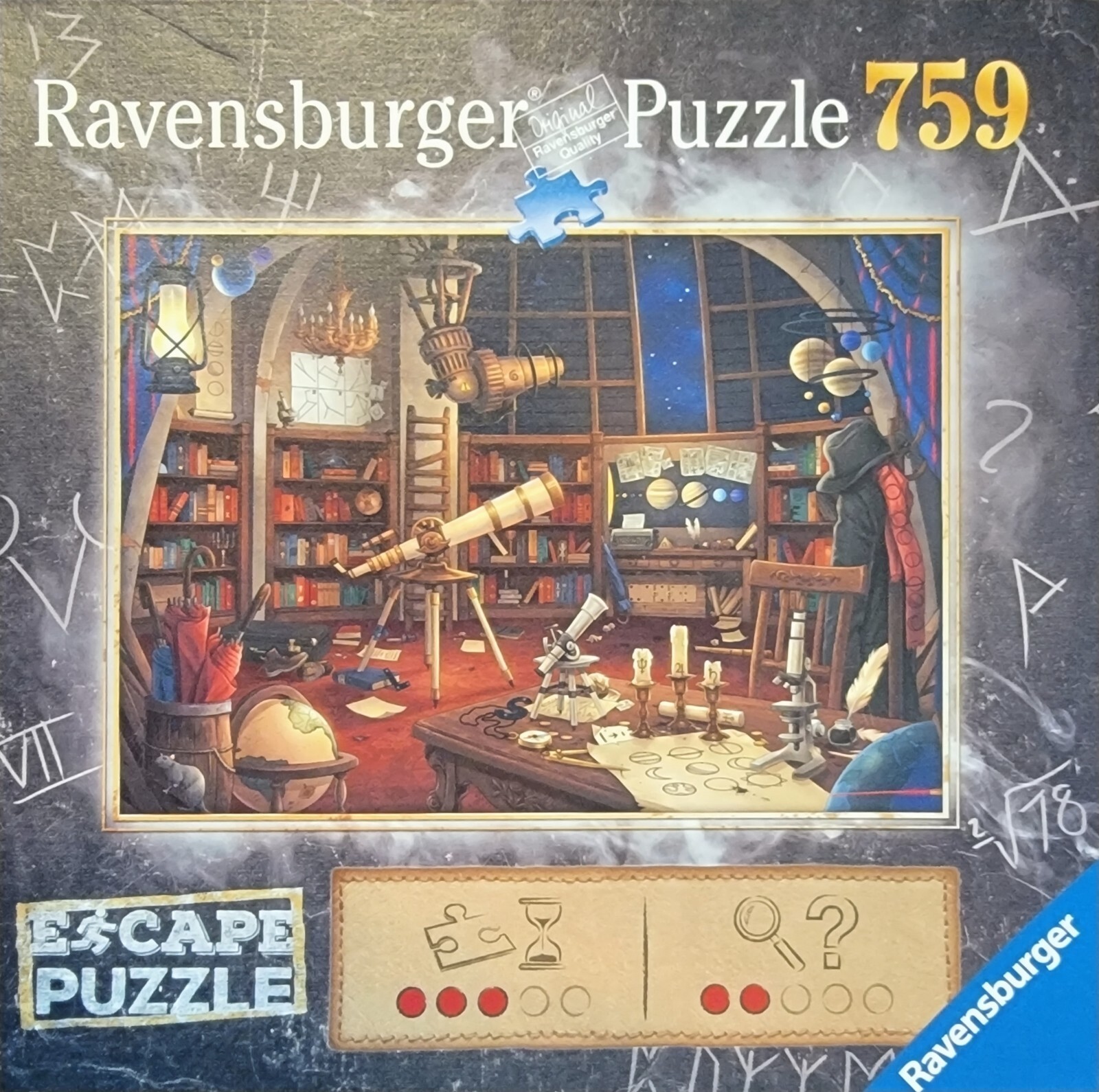 NEW Puzzle 759 Pieces Ravensburger Escape Space Observatory Jigsaw