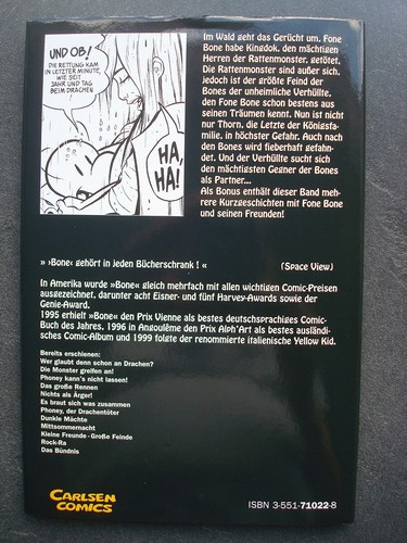 Bone Nº 12 Versión Tapa Dura Limitada, Jeff Smith - Imagen 5 de 5