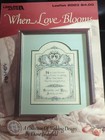 Leisure Arts Cross Stitch Pattern Leaflet 2023 When Love Blooms Diane Brakefield — photo 2