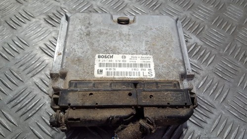 0281001670 Motormanagement, Steuergerät, ECU  90589736 Opel Astr DE261846-50