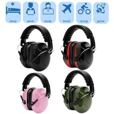 Anti-Noise Adjustable Head Earmuffs Ear Protector Ear Muff For Sleep Work Study