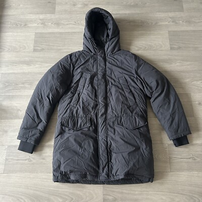 Celio Mens Black Puffer Jacket Size Large