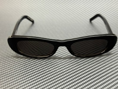 SAINT LAURENT SL 557 001 SHADE Black Grey Unisex 53 mm Sunglasses
