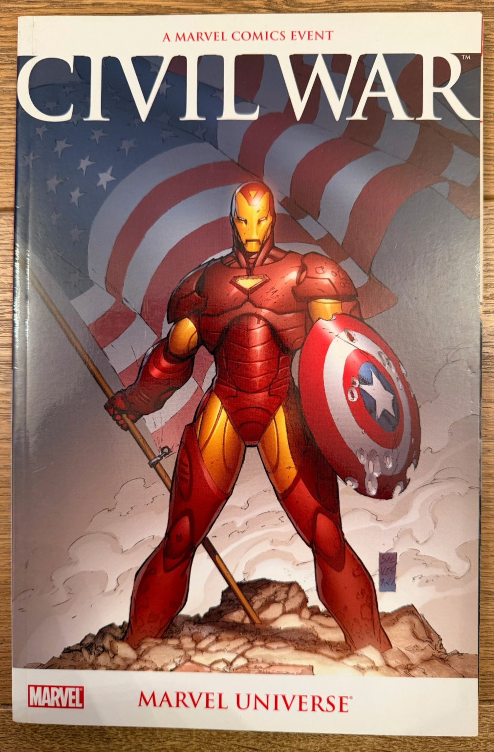 Civil War Marvel Universe Paperback TPB Graphic Novel Marvel Comics Bendis