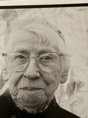 Imogen Cunningham 1973 Portrait by Neal White   Bay Area Photographers Session