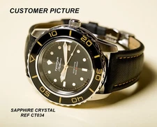 Low Single Dome Sapphire Crystal – SNZH51+ SKA367+ SBCZ025 - CT034