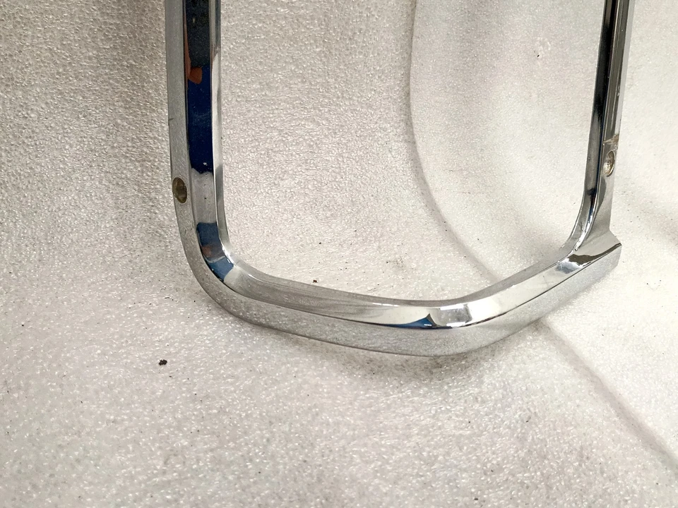 75-80 Chrome Tail Light Trim Bezel Molding Set- Dodge D100 W100 Ram Rancharger   - Image 4 of 4