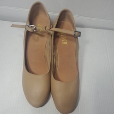 bloch dance shoes - nude - leather - SZ 10