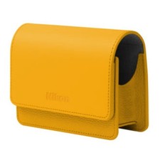 Nikon Premium Leather CoolShot Case Rangefinder Pouch Distance Meter Yellow 