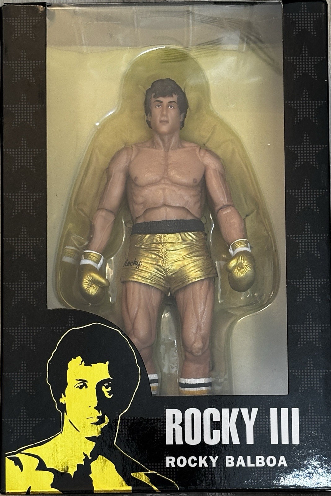 NEGA Rocky III Balboa Series 1 Action Figure 100% Authentic