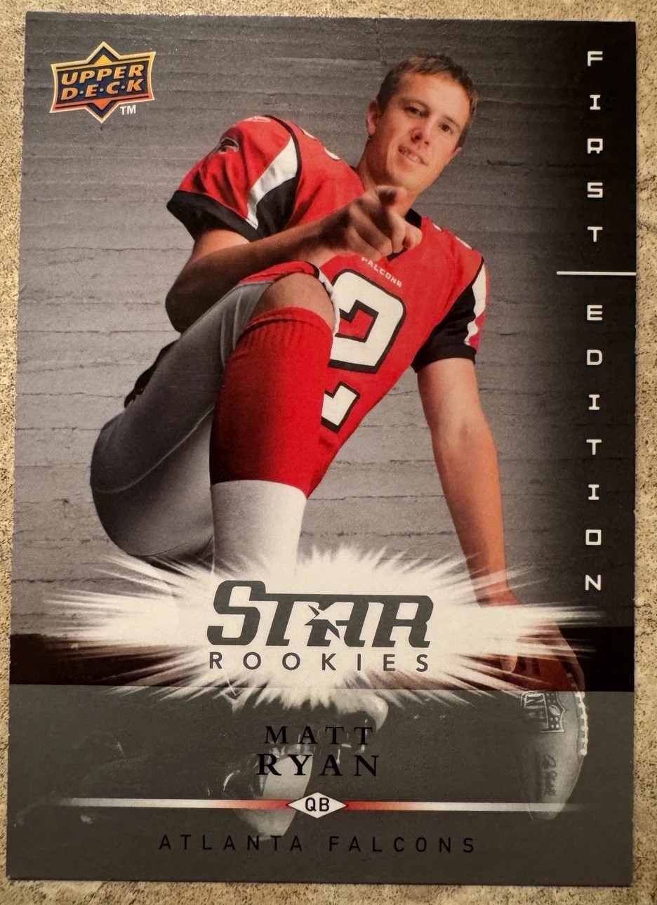 Matt Ryan Upper Deck First Edition #221 Base