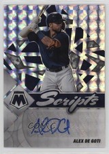 2022 Panini Mosaic Scripts Mosaic Prizm Alex De Goti #SC-ADG Auto 0u7