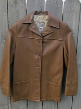 Rare 1960s Deer Wear Made In USA Leather Size 34/10