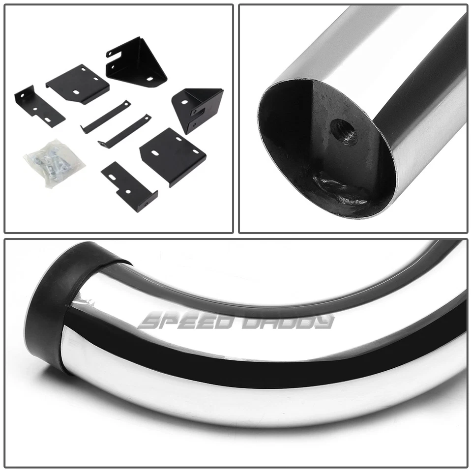 PARA FORD RANGER 98-11 CABINA EXTENDIDA ACERO INOXIDABLE 3" ESTRIBO LATERAL BARRA NERF Foto 3 de 4