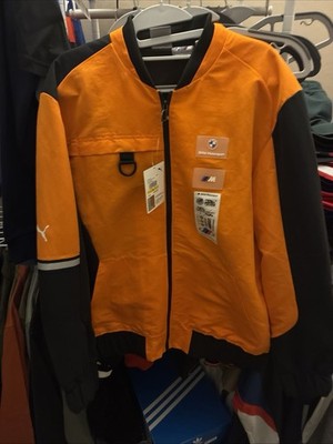 PUMA Japan BMW M Motorsport Street Men's Motorsport Jacket ORANGE SIZE M