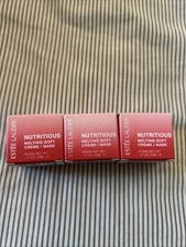 3 - Estee Lauder Nutritious Melting Soft Creme Mask SAMPLE Mini .17oz 5ml EA New