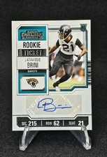 🏈2023 Panini Contenders #249 Latavious Brini Rookie Ticket Autograph🏈