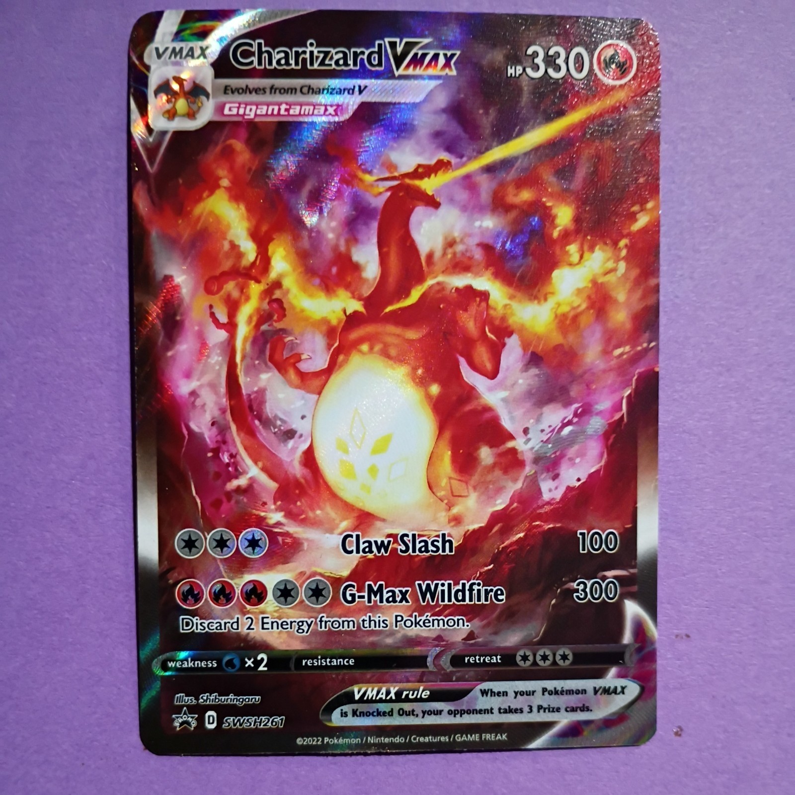 Charizard VMAX SWSH261 SWSH: Sword & Shield Promo Cards Holo