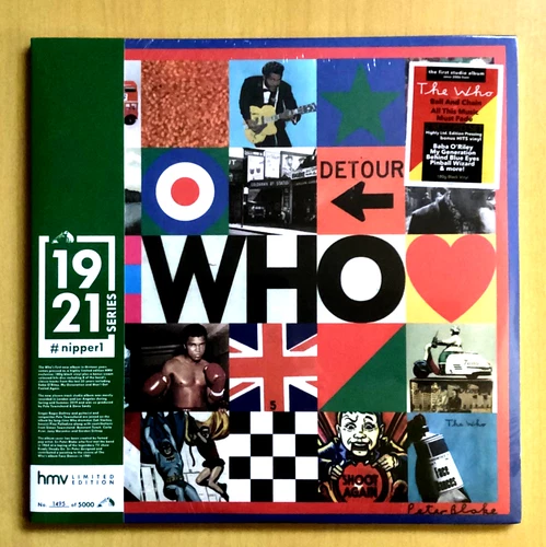 THE WHO MINT SEALED CREAM NUMBERED LTD ED DOUBLE VINYL LP NIPPER 1921 SERIES HMV
