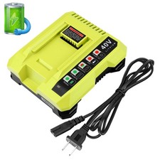 40V Charger For Ryobi 40V Battery OP40602 OP40401 OP40301 OP40204 OP40201