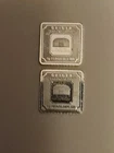 (2)Geiger Edelmetalle 1 Gram .999 Fine Silver Square